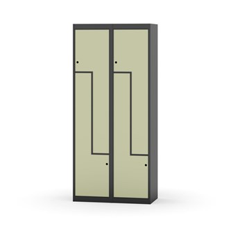 Novis Z vaatekaappi, tasakatto, 4-lok, L80 cm