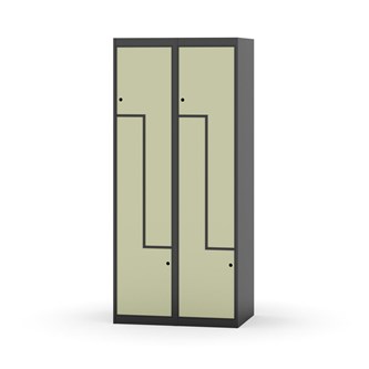 Novis Z vaatekaappi, tasakatto, 4-lok, L80 cm