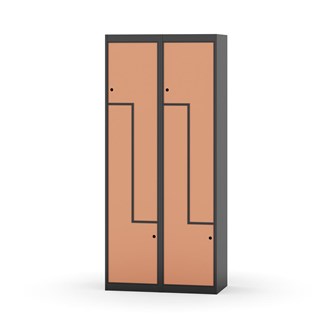 Novis Z vaatekaappi, tasakatto, 4-lok, L80 cm