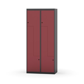 Novis Z vaatekaappi, tasakatto, 4-lok, L80 cm