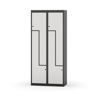 Novis Z vaatekaappi, tasakatto, 4-lok, L80 cm