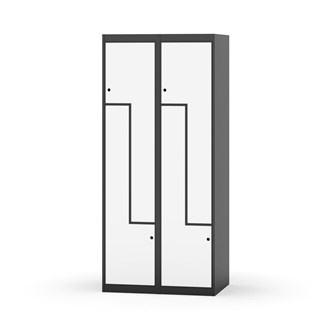 Novis Z vaatekaappi, tasakatto, 4-lok, L80 cm