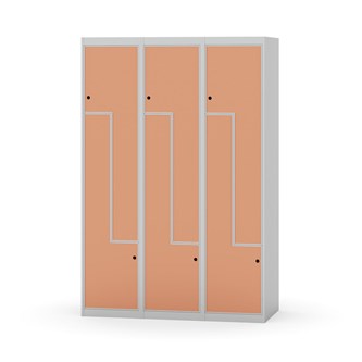 Novis Z vaatekaappi, tasakatto, 6-lok, L120 cm