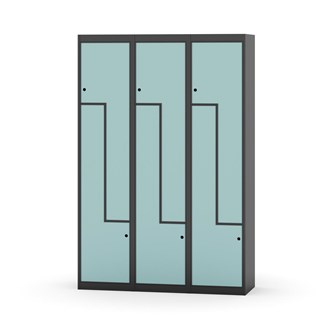 Novis Z vaatekaappi, tasakatto, 6-lok, L120 cm