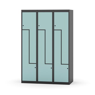 Novis Z vaatekaappi, tasakatto, 6-lok, L120 cm