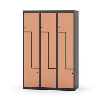 Novis Z vaatekaappi, tasakatto, 6-lok, L120 cm