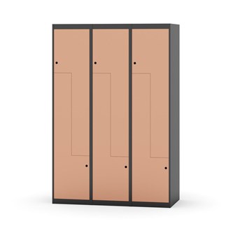 Novis Z vaatekaappi, tasakatto, 6-lok, L120 cm