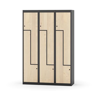 Novis Z vaatekaappi, tasakatto, 6-lok, L120 cm