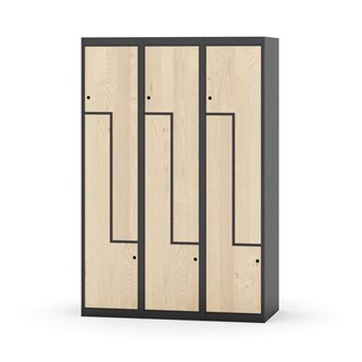 Novis Z vaatekaappi, tasakatto, 6-lok, L120 cm