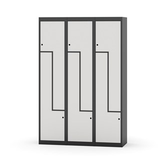 Novis Z vaatekaappi, tasakatto, 6-lok, L120 cm