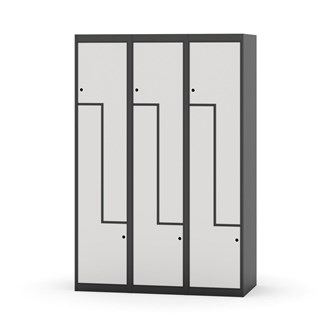 Novis Z vaatekaappi, tasakatto, 6-lok, L120 cm
