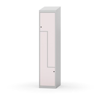 Novis Z vaatekaappi, vinokatto, 2-lok, L40 cm