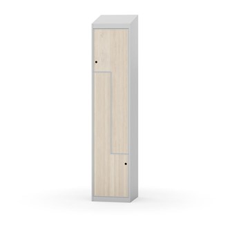 Novis Z vaatekaappi, vinokatto, 2-lok, L40 cm