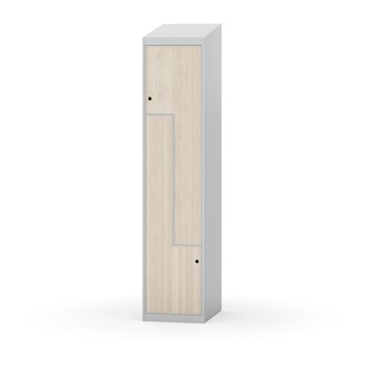 Novis Z vaatekaappi, vinokatto, 2-lok, L40 cm