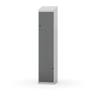 Novis Z vaatekaappi, vinokatto, 2-lok, L40 cm