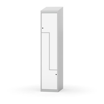 Novis Z vaatekaappi, vinokatto, 2-lok, L40 cm