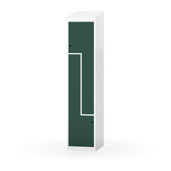 Novis Z vaatekaappi, vinokatto, 2-lok, L40 cm