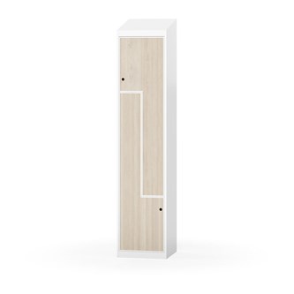 Novis Z vaatekaappi, vinokatto, 2-lok, L40 cm