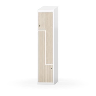 Novis Z vaatekaappi, vinokatto, 2-lok, L40 cm