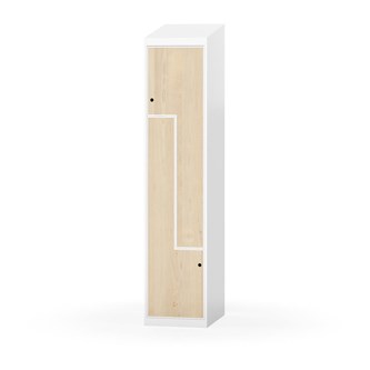 Novis Z vaatekaappi, vinokatto, 2-lok, L40 cm