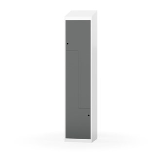 Novis Z vaatekaappi, vinokatto, 2-lok, L40 cm