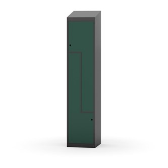 Novis Z vaatekaappi, vinokatto, 2-lok, L40 cm