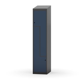 Novis Z vaatekaappi, vinokatto, 2-lok, L40 cm