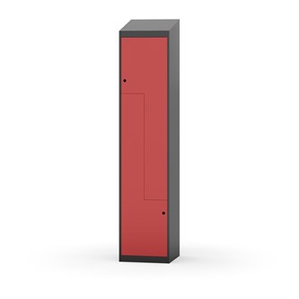 Novis Z vaatekaappi, vinokatto, 2-lok, L40 cm