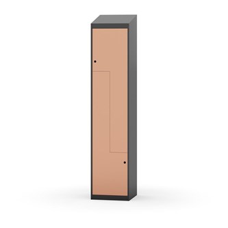 Novis Z vaatekaappi, vinokatto, 2-lok, L40 cm