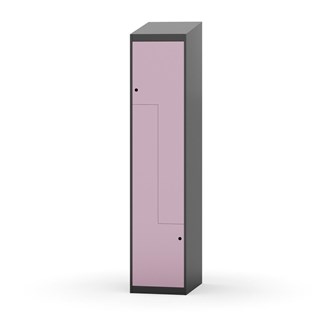 Novis Z vaatekaappi, vinokatto, 2-lok, L40 cm