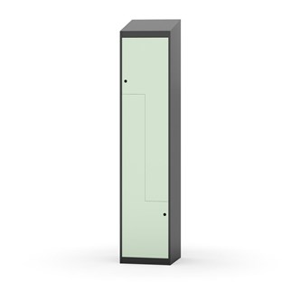Novis Z vaatekaappi, vinokatto, 2-lok, L40 cm