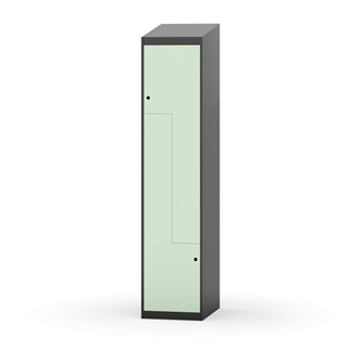 Novis Z vaatekaappi, vinokatto, 2-lok, L40 cm