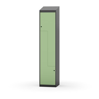 Novis Z vaatekaappi, vinokatto, 2-lok, L40 cm