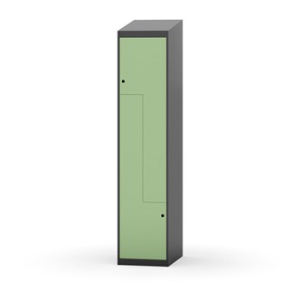 Novis Z vaatekaappi, vinokatto, 2-lok, L40 cm
