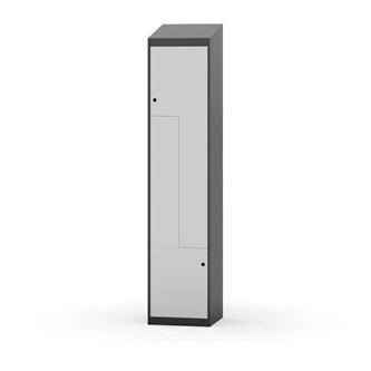 Novis Z vaatekaappi, vinokatto, 2-lok, L40 cm