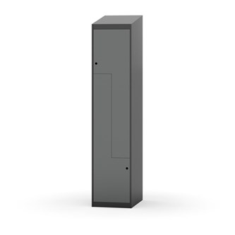 Novis Z vaatekaappi, vinokatto, 2-lok, L40 cm