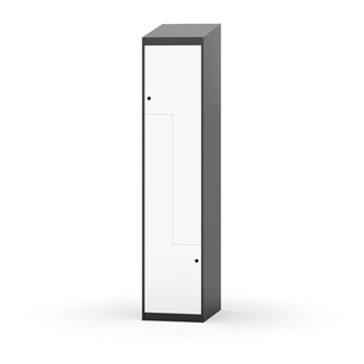 Novis Z vaatekaappi, vinokatto, 2-lok, L40 cm