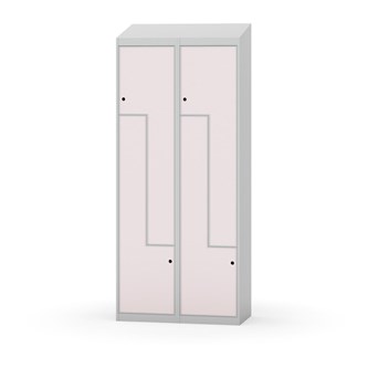 Novis Z vaatekaappi, vinokatto, 4-lok, L80 cm