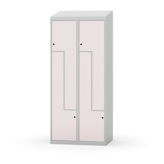 Novis Z vaatekaappi, vinokatto, 4-lok, L80 cm