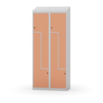 Novis Z vaatekaappi, vinokatto, 4-lok, L80 cm