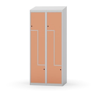 Novis Z vaatekaappi, vinokatto, 4-lok, L80 cm
