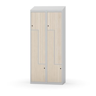 Novis Z vaatekaappi, vinokatto, 4-lok, L80 cm