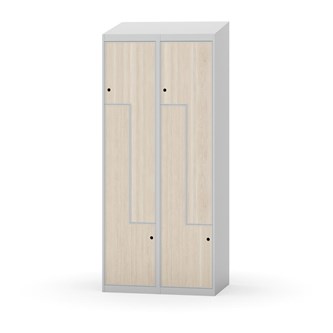 Novis Z vaatekaappi, vinokatto, 4-lok, L80 cm
