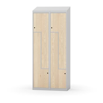 Novis Z vaatekaappi, vinokatto, 4-lok, L80 cm