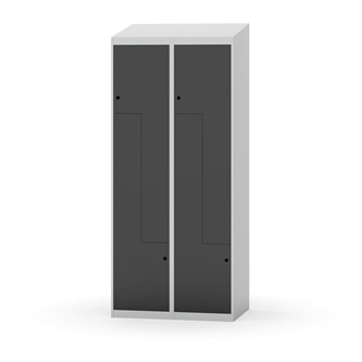Novis Z vaatekaappi, vinokatto, 4-lok, L80 cm