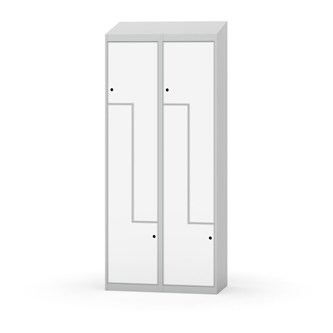 Novis Z vaatekaappi, vinokatto, 4-lok, L80 cm
