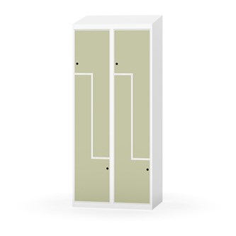 Novis Z vaatekaappi, vinokatto, 4-lok, L80 cm