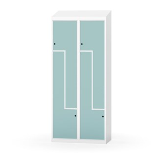 Novis Z vaatekaappi, vinokatto, 4-lok, L80 cm