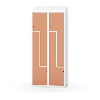 Novis Z vaatekaappi, vinokatto, 4-lok, L80 cm