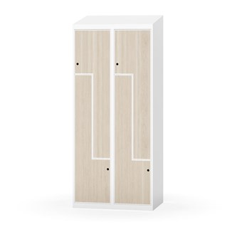 Novis Z vaatekaappi, vinokatto, 4-lok, L80 cm